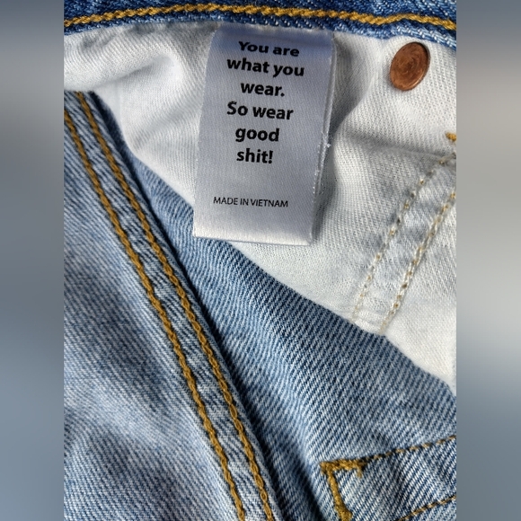 Pacsun Men’s Baggy Fit Jeans Light Wash Straight Leg 100% Cotton Size 34x32 - Picture 13 of 15